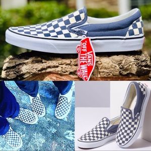 grisaille checkerboard vans